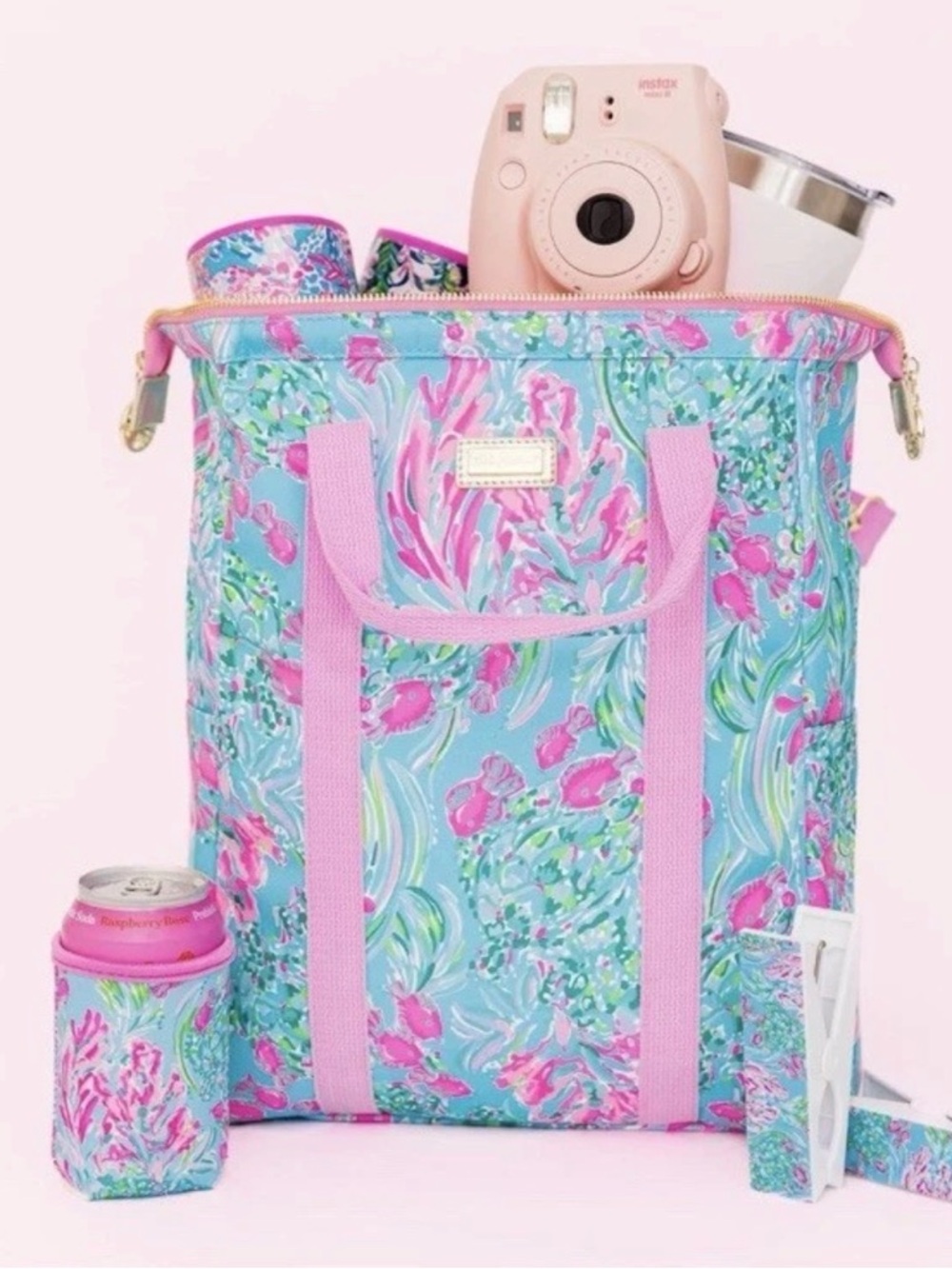 Lilly Pulitzer Backpack Cooler in Best Fishes